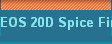 EOS 20D Spice Finch